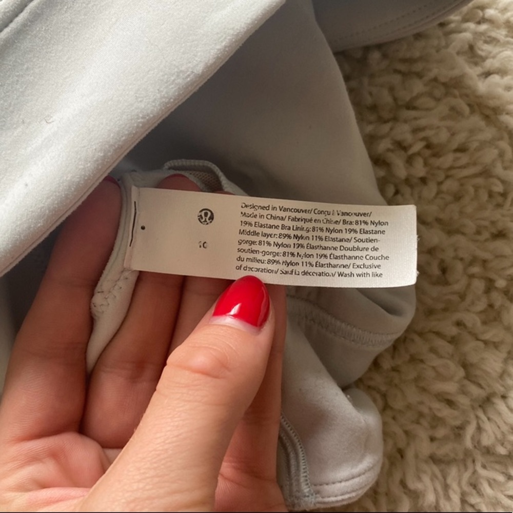 Lululemon In Alignment Longline Bra - Picture 8 of 10